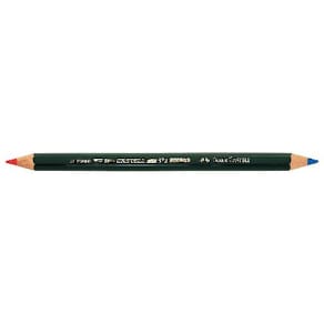Fargeblyant FABER-CASTELL tykk rød/blå