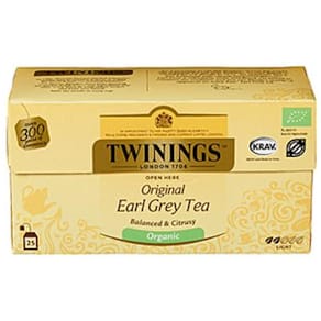 Te TWININGS Earl Grey økologisk (25)