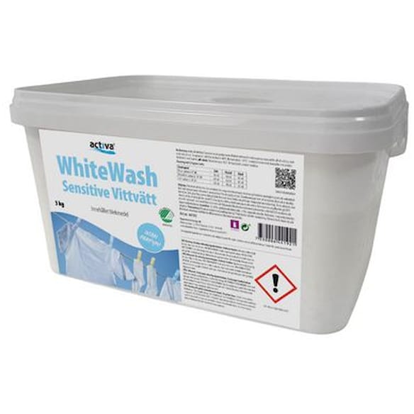 Tøyvask ACTIVA WhiteWash Sensitive 5kg