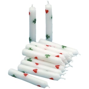 Geburtstagskerzen TIB Herz/Klee, 6er-Pack