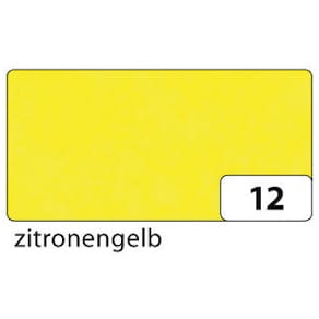 Drachenpapier Folia, 42g/m², zitronengelb, 70x100cm, 25 Bogen, ge