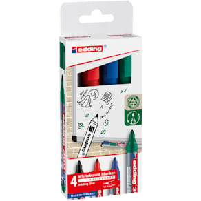 Whiteboardmarker-Etui edding 360, 4 St., sortiert