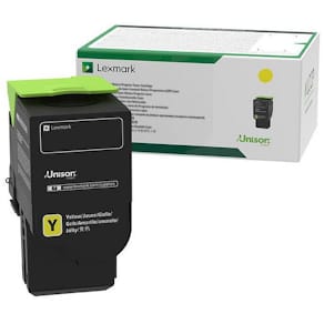 Toner LEXMARK C242XY0 Gul