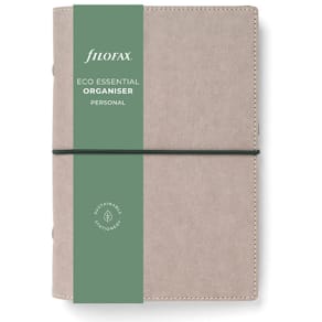 Filofax Eco Essential Personal Systemkalender Askgrå