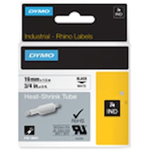 Tape Rhino 19mmx1,5m shrink tube bl/whi