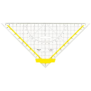 Geodreieck Aristo TZ-Dreieck, 25 cm, mit Griff