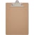 Klemplaat MAUL Classic, hardboard karton, A4 staand, bruin