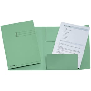 Jurismappe Esselte, A4, grün