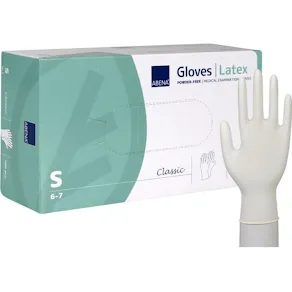 Latexhandske puderfri S 100/fp