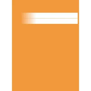 Skrivhäfte A5 olinjerat orange