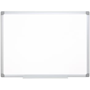 Whiteboard Q-CONNECT, emaille, magnetisch, 90 x 60 cm