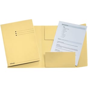 Jurismappe Esselte, A4, gelb