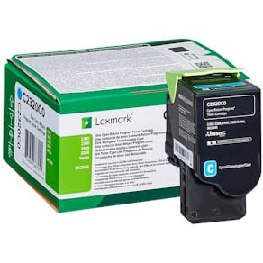 Lasertoner Lexmark Return, cyan