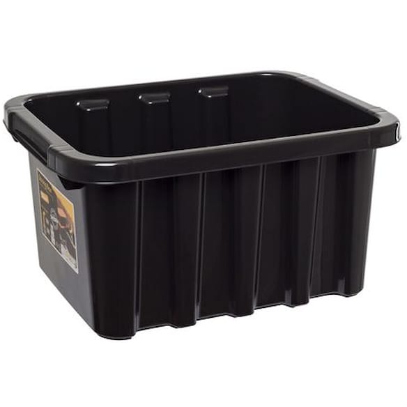 Oppbevaringsboks STRONGBOX 15L sort