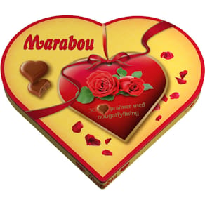 Choklad MARABOU Hjärta 165g