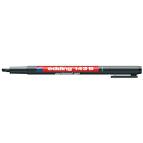 Folienstift edding 143B, schwarz