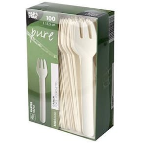 Bestick Gaffel PURE Papper 15,5cm 100/fp