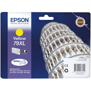 Bläckpatron EPSON C13T79044010 XL gul