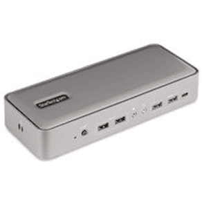 StarTech.com Dual-Laptop USB-C KVM Docking Station, Dual Monitor