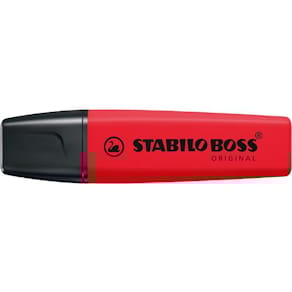 Överstrykningspenna STABILO BOSS ORG röd