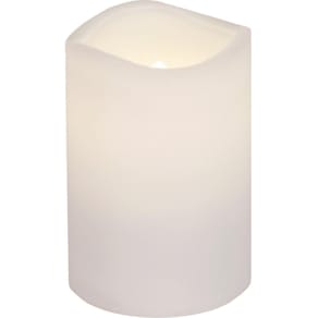 Blockljus STAR T LED Paul 11,5cm vit