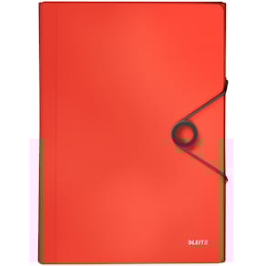 Projektmapp Leitz Solid PP A4 ljusröd