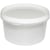 Plastbøtte Handy-lock rund Ø122x69 mm, PP, transparent, 546 stk