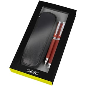 Schreibgeräteset Online Nature Style, rosewood