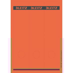Rückenschild Leitz, lang, breit, rot