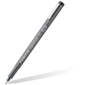 Pigmentliner STAEDTLER pigment liner 4+2, schwarz, 6er-Etui