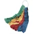 Lekband Grön, längd 50cm, 10st