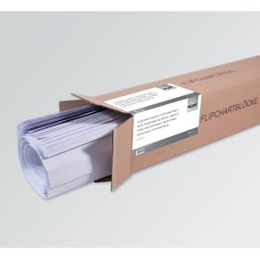 Flipchartblock Sigel, 5 St à 20 Blatt, kariert, weiß