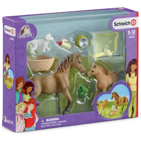 Spielzeugfigur SCHLEICH Sarahs Tierbaby-Pflege, 5–12 Jahre