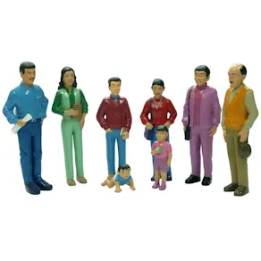 Familj Lekfigurer 3. 8/fp