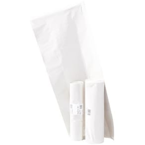 Plastsäck LD 60L Vit, 45my, 25/rl