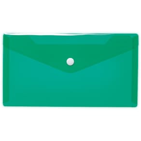 Brieftasche HERMA PP, DIN lang, transparent dunkelgrün