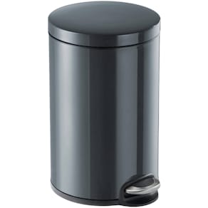 Tret-Abfalleimer Durable 3411, 12 l, rund, anthrazit