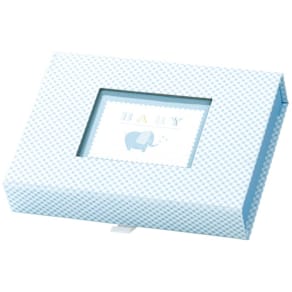 Fotobox Rössler Baby Boy, blau, 203 x 45 x 147 mm, Magnet
