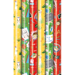 Geschenkpapierrolle ZÖWIE, 2 m x 70 cm, sortiert