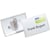Badge Durable Click Fold met combiclip, 40 x 75 mm, doos van 25