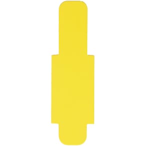 Stecksignal Leitz, 50 Stück, gelb