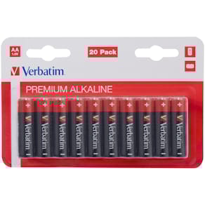 Verbatim Alkaline AA/LR6 (20-Pack)