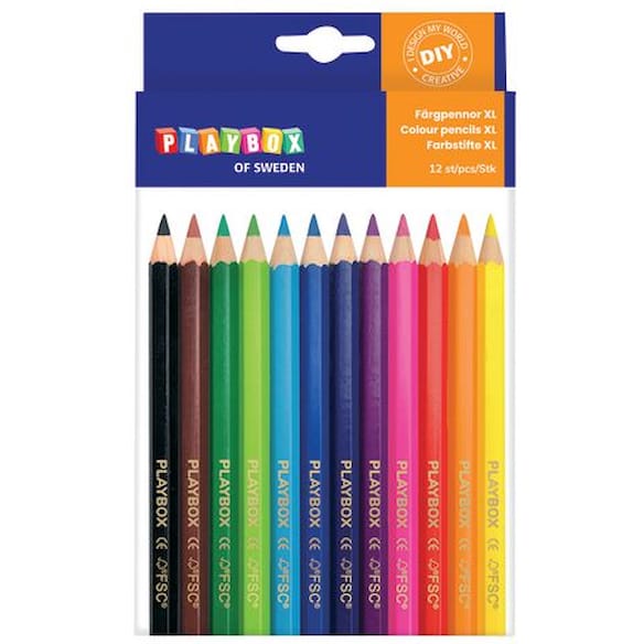 Fargeblyant PLAYBOX jumbo (12)