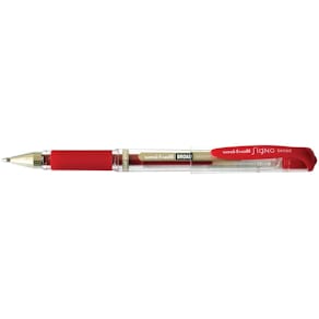 Rollerpen Uni-ball Signo Broad, brede punt, rood