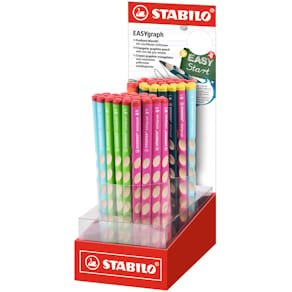 Bleistift STABILO EASYgraph, sort., Rechts-/Linkshänder