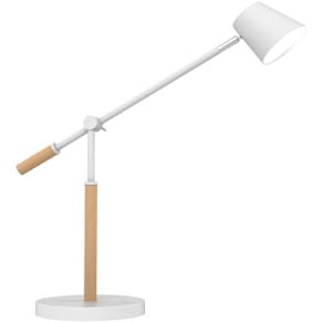 Unilux Lamp Vicky, White/Wood
