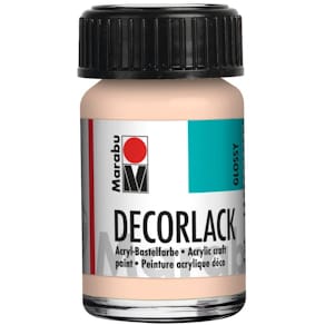 Acryllack Marabu Decorlack, hautfarben, 15 ml (Glas)