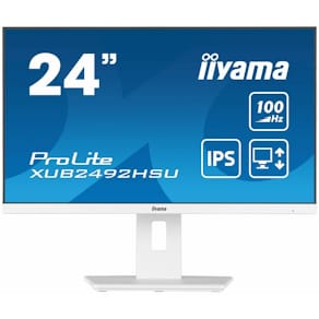 Monitor iiyama ProLite XUB2492HSU-W6, 24", IPS, matt weiß