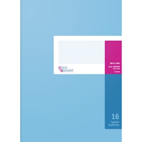 Spaltenbuch KÖNIG & EBHARDT, A4, 40 Blatt, 16 Spalten