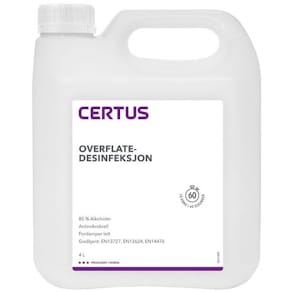 Overflatedesinfeksjon CERTUS 85% 4L